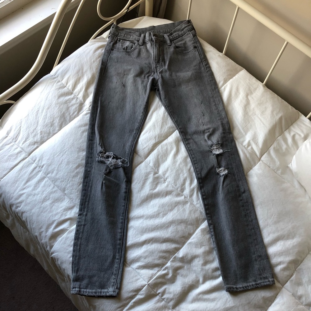 Women’s Levi slim straight leg jeans 505 C